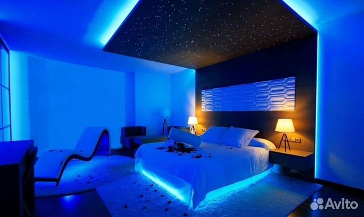 Установка люстр