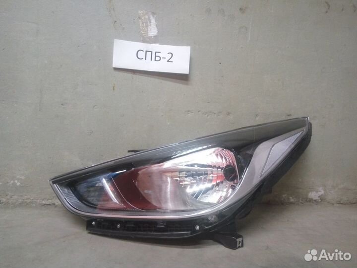 Фара передняя левая Хендай Солярис