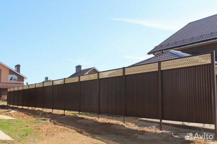 Забор модульный без сварки