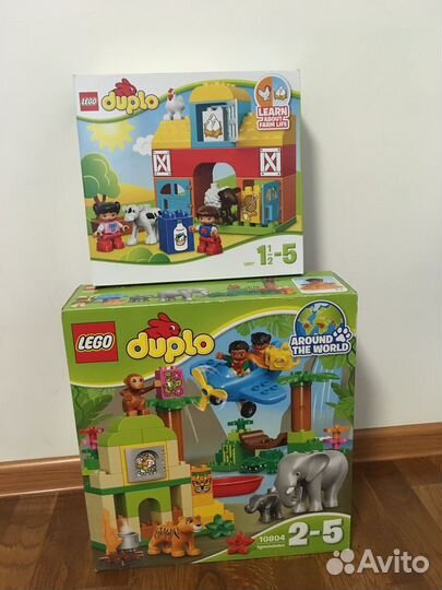 Lego duplo новые наборы 10617 и 10804