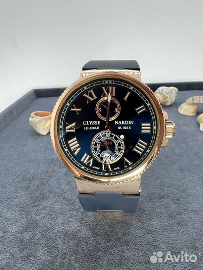 Золотые часы Ulysse Nardin