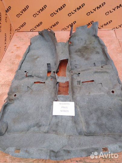 Ковер пола Toyota Prius NHW20 1NZ-FXE 2005