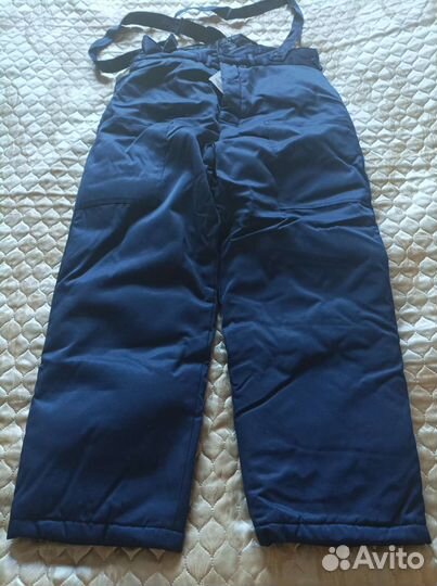Мужские ватные штаны новые, 52-54