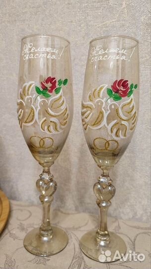 Фужеры свадебные