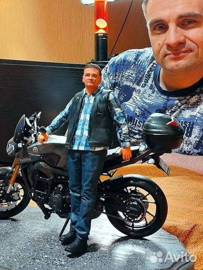 Фигурка по фото. 3D модель на принтере, печать