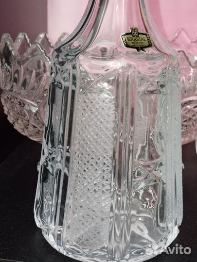 Графин хрустальный Югославия новый