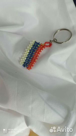 Брелок из бисера