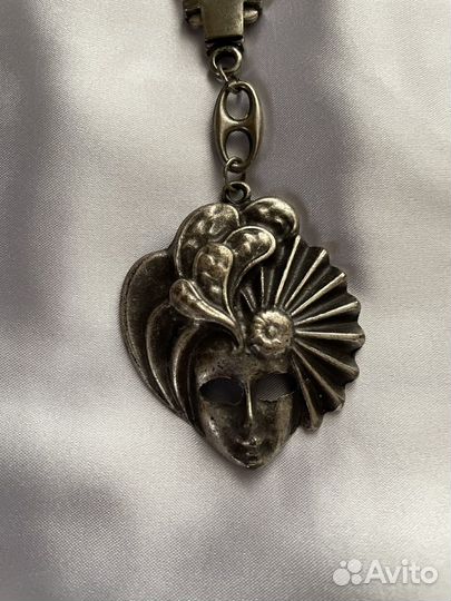 Винтажный брелок маска Венеция