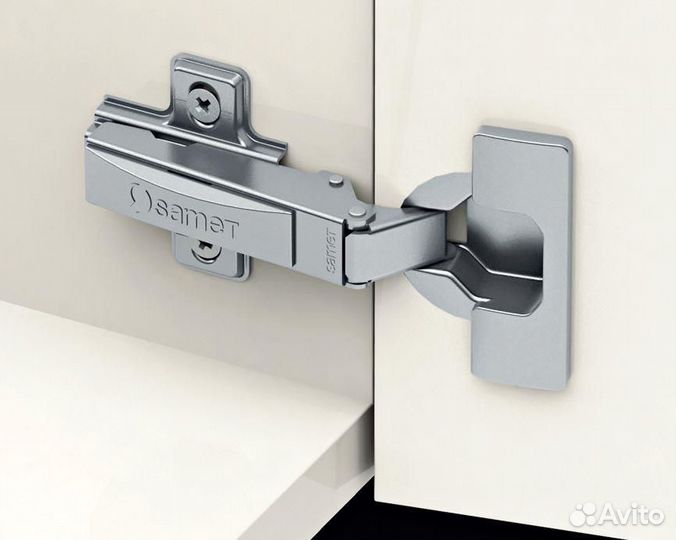 Петля star P2O для накладных дверей, изгиб 0мм