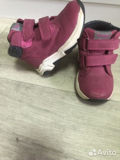 Ботинки демисезонные для девочки 24 размер
