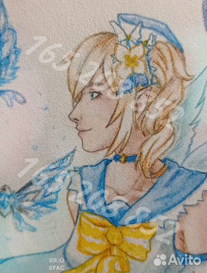 Открытка Genshin impact - Barbara(fairy)