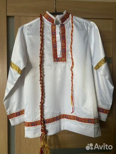 Русская народная рубашка для мальчика