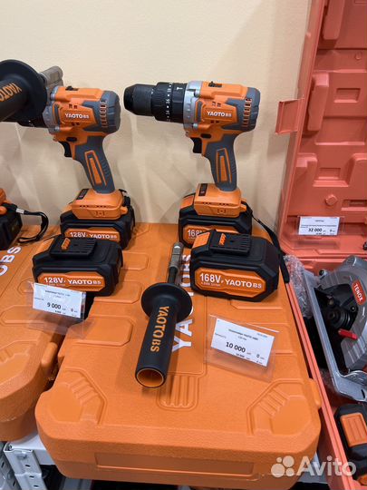 Аккумуляторный шуруповерт ледобур