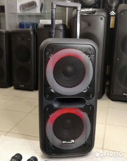 Блютуз колонка мощная большая, выход на12V