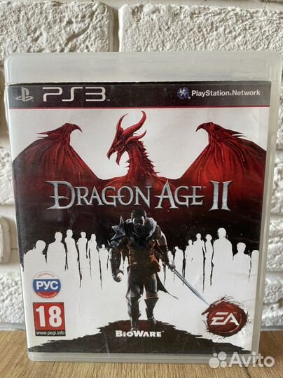 Dragon Age 2 ps3 с мануалом