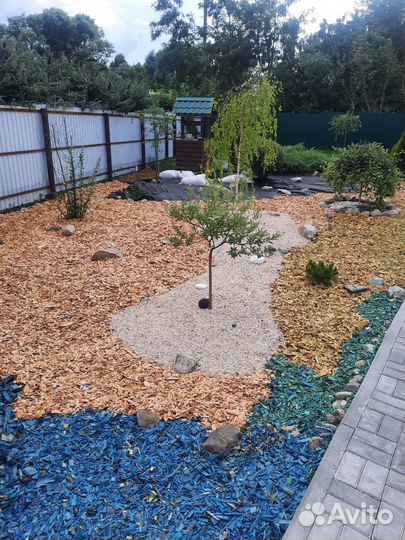 Щепа декоративная