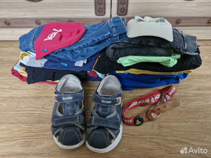 Вещи пакетом на мальчика 7-8 лет (122-128 рост)