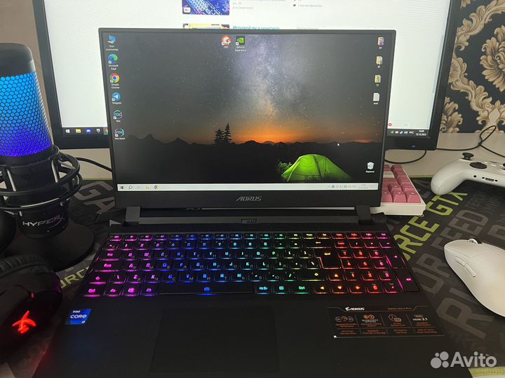 Игровой ноутбук Aorus 15P XD