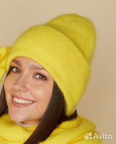 Шапка новая (шерсть+ангора)
