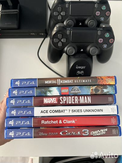 Игровая приставка sony playstation 4 slim + VR