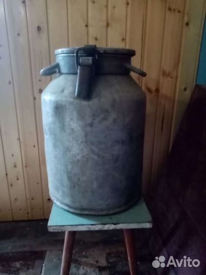 Фляга алюминиевая бу 40л