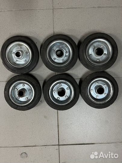 Колеса для тележки бу