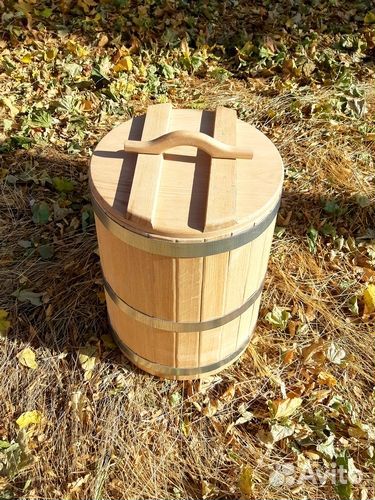 Кадка дубовая