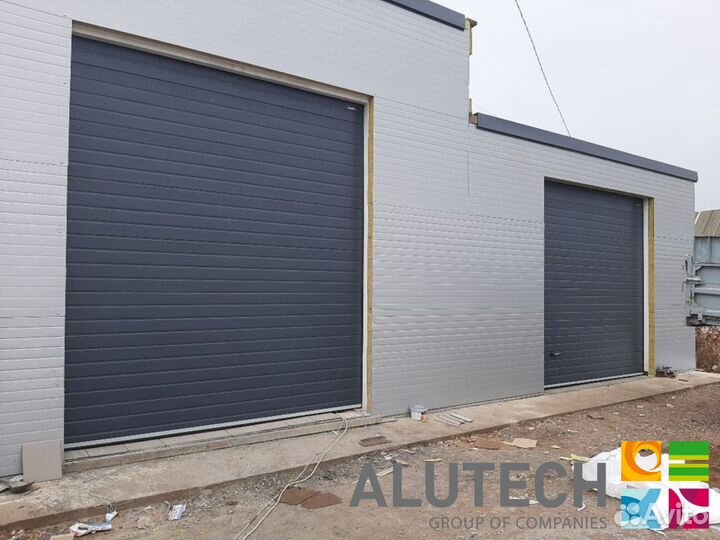 Ворота гаражные alutech