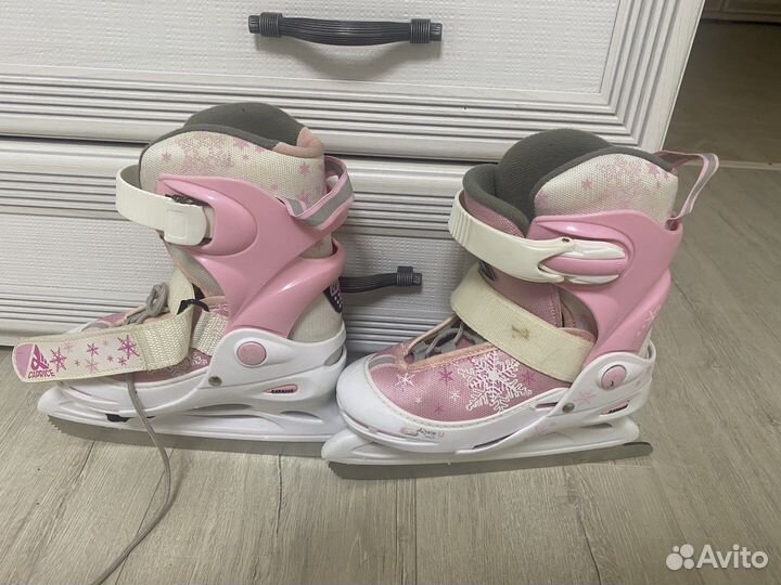 Коньки детские раздвижные