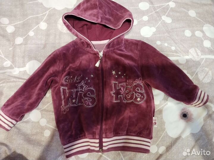 Воротник, кофты, шапки детские на девочку