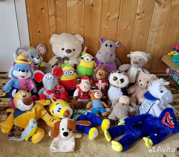 Мягкие игрушки пакетом