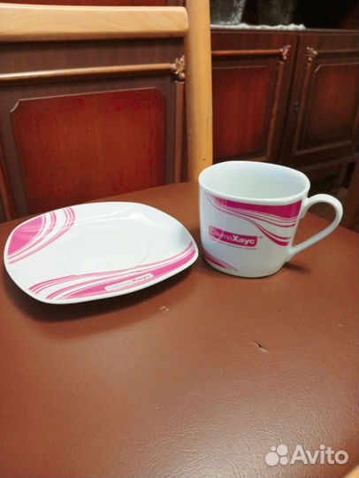 Чашка с блюдцем