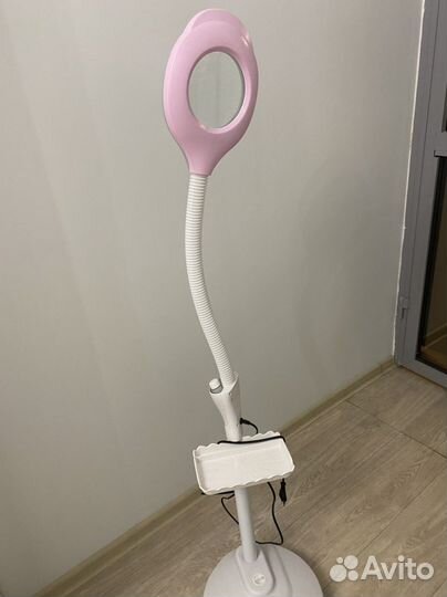 Лампа лупа напольная