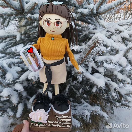 Интерьерная кукла по фото