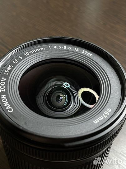 Объектив canon ef s 10 18mm f 4.5 5.6