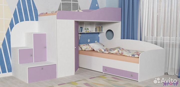 Двухъярусная кровать Кадет-2. Новая. Любые цвета