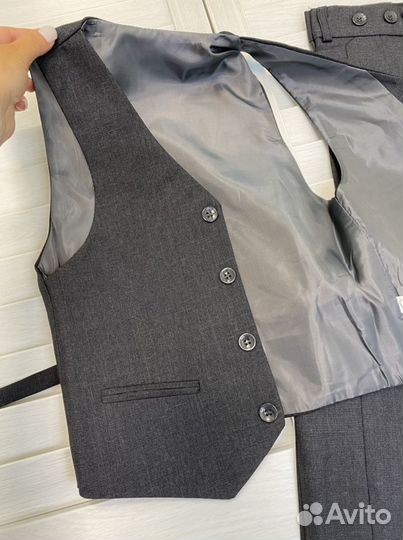 Школьная форма серая