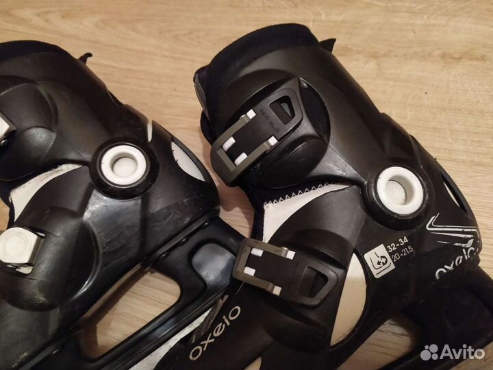Коньки раздвижные 32-34 Oxelo