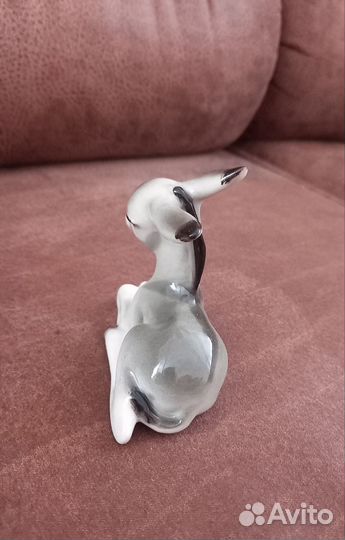 Статуэтка Ослик фарфор лфз СССР