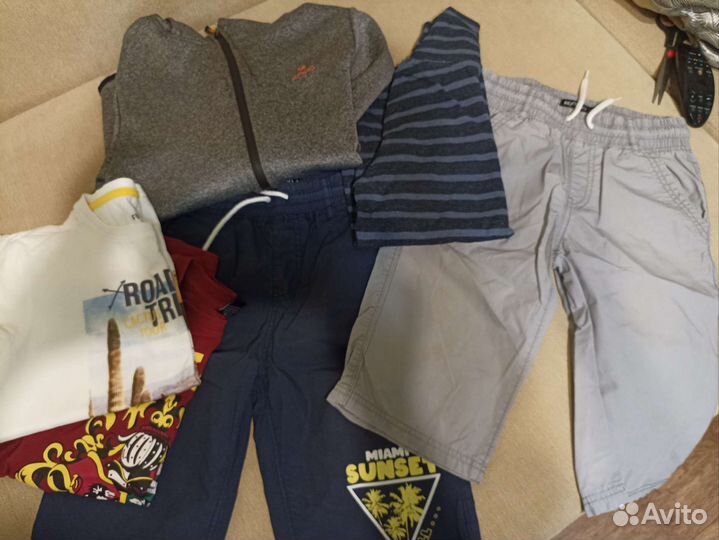 Шорты футболка 146 140 ветровка вещи для мальчика