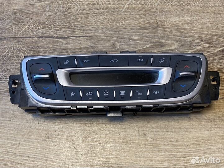 Renault scenic 3 блок управления климатом