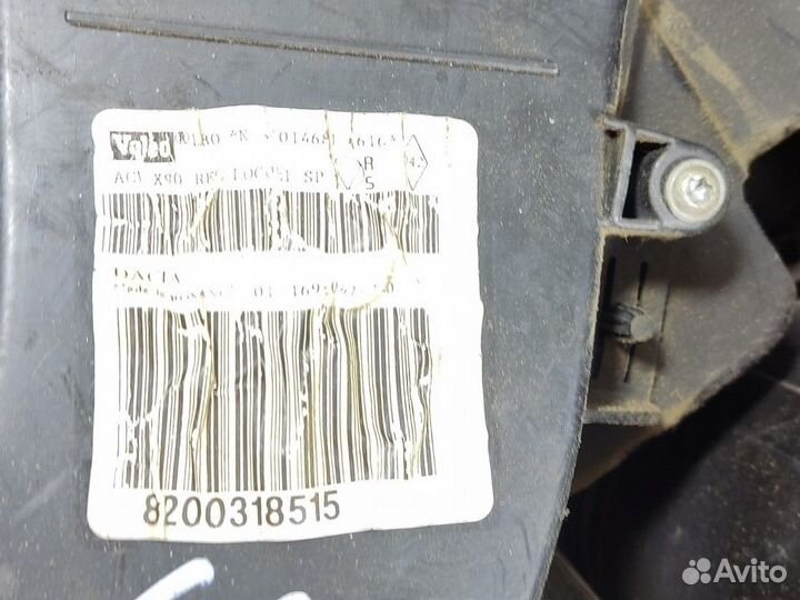 Корпус отопителя Renault Logan 2005 2014