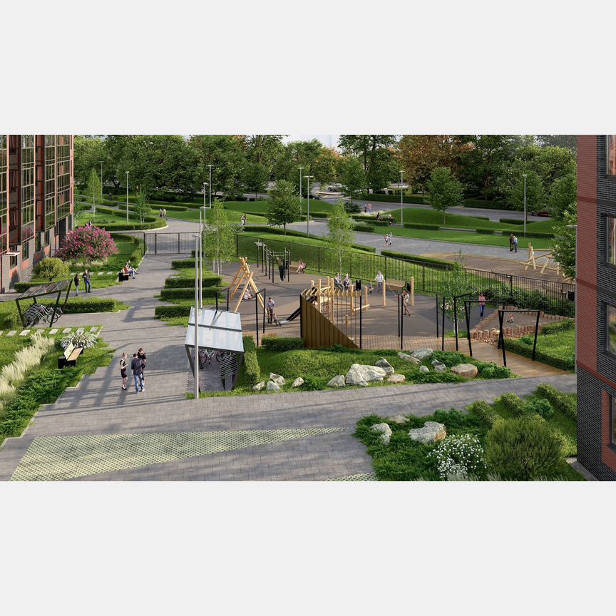 2-к. квартира, 57,6 м², 2/23 эт.