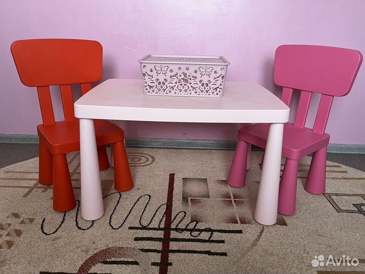Продам стол и стулья IKEA