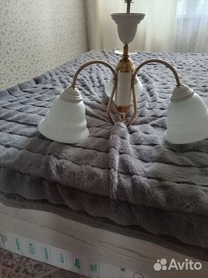 Люстра потолочная бу