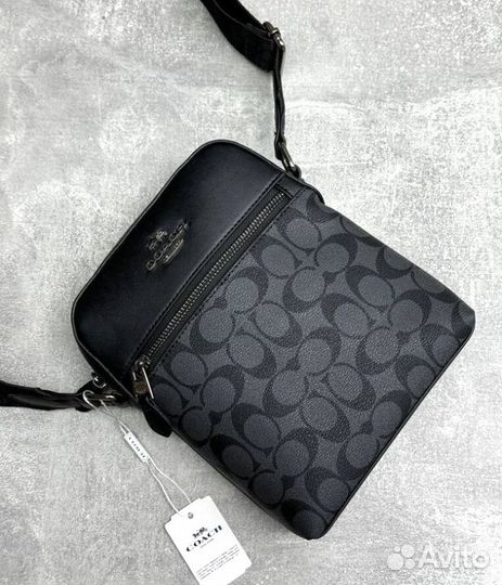 Сумка мужская через плечо Coach