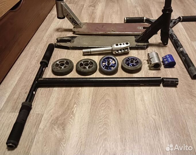 Запчасти для трюкового самоката