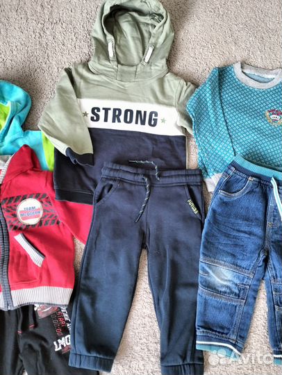 Детские вещи пакетом на мальчика 80,86,92