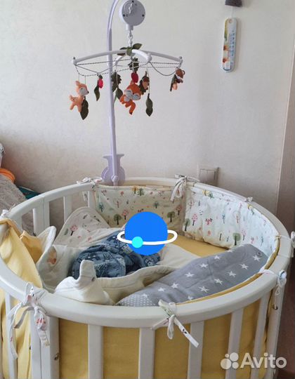 Кроватка для новорожденного без маятника