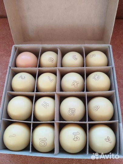 Бильярдные шары СССР